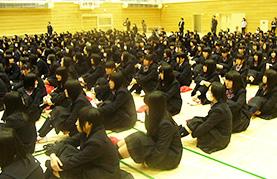 今野先生による桜坂高校での安全講習会その3